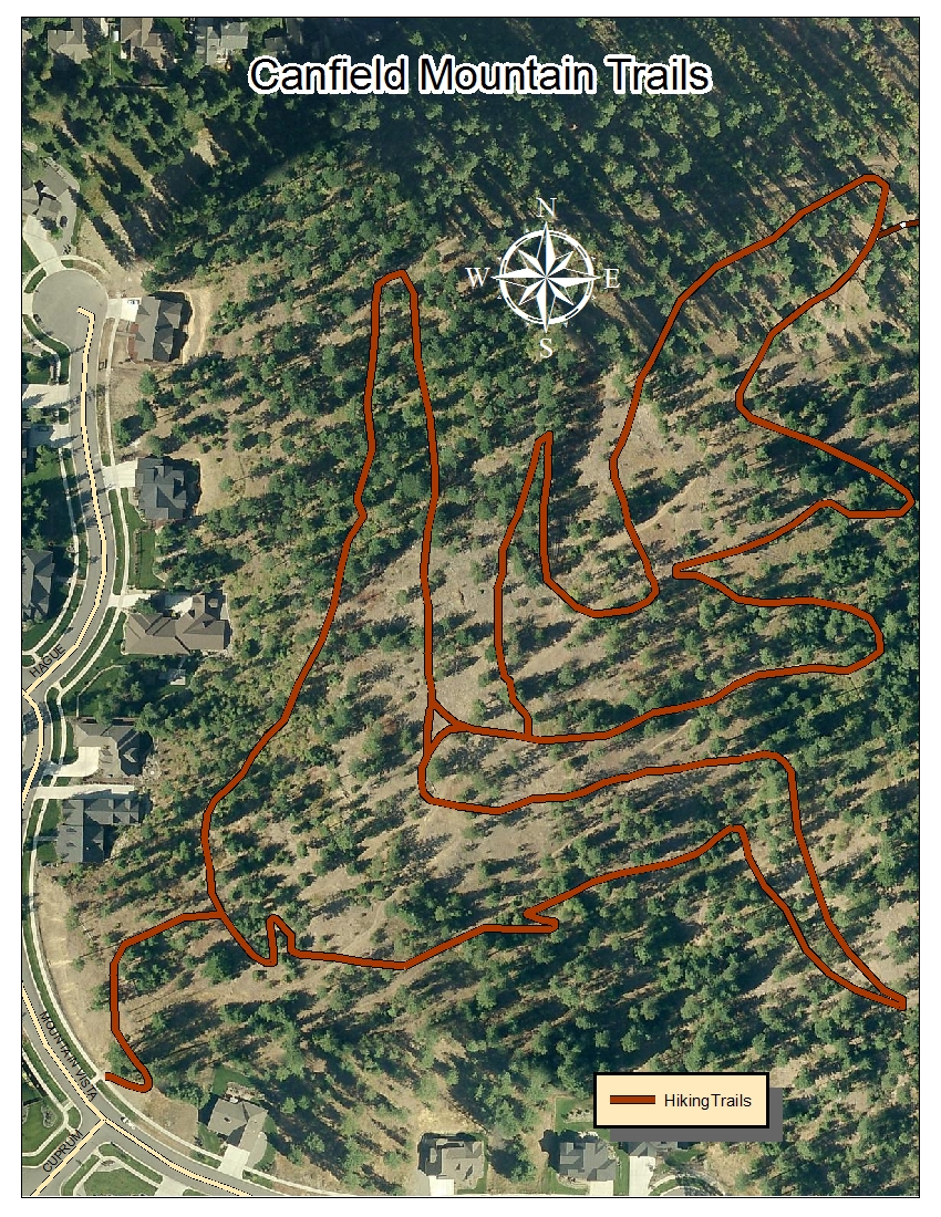 City of Coeur d'Alene Canfield Mountain Natural Area
